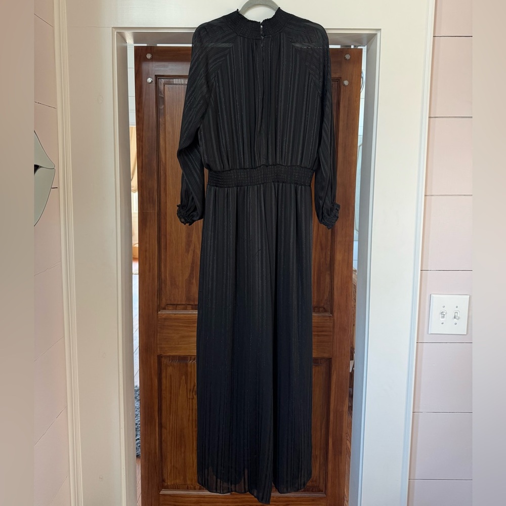 MSK Black Long Sleeve Jumpsuit - Picture 2 of 3